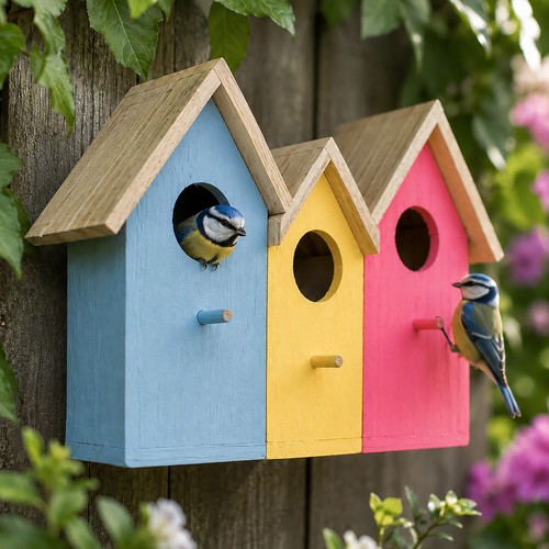 Garden bird house hanging - garden,