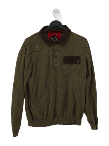 Luke 1977 men jumper - l, green