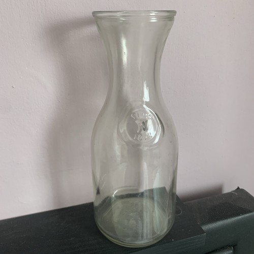 Antique milk bottle - milk,