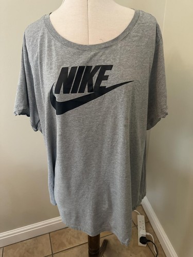 Nike 100 cotton grey - 100%, t-shirt