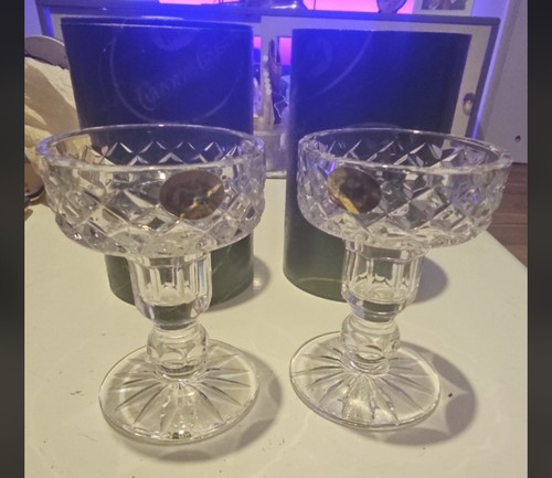 Pair tyrone crystal - of,