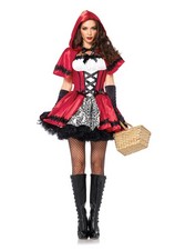 Sexy Little Red Riding Hood Costume Fancy Dress for Women