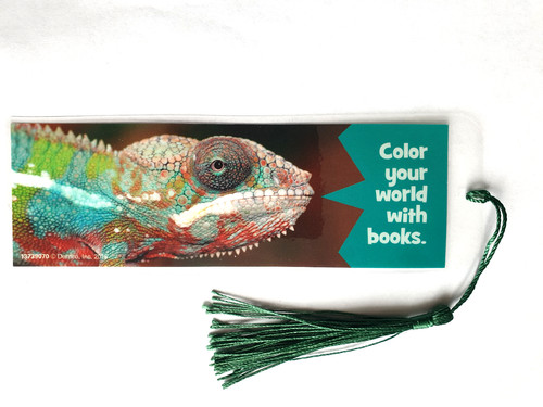 Chameleon lizard bookmark - chameleon,