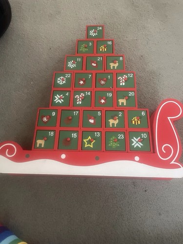 Wooden box sleigh shaped - sleigh,