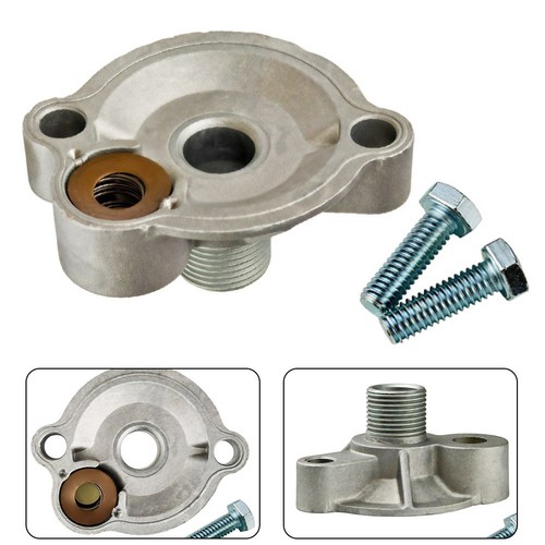 Oil filter adapter for chevy - filter,