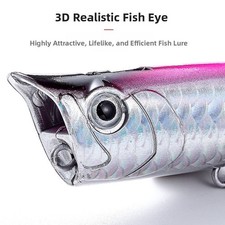 Floating Topwater Popper Lure