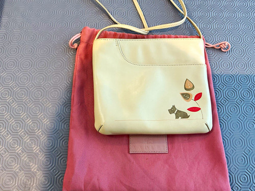 Radley cream leather - leather, crossbody