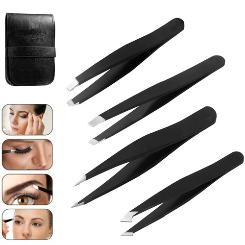 Tweezers set piece - tweezers, 4-piece