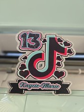 TIK-TOK Happy Birthday Cake