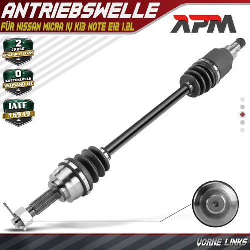 Drive shaft front - front, left