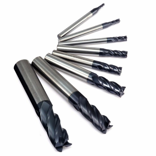 Solid carbide end - carbide, mill