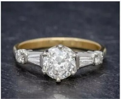 Art deco lab created diamond - deco,
