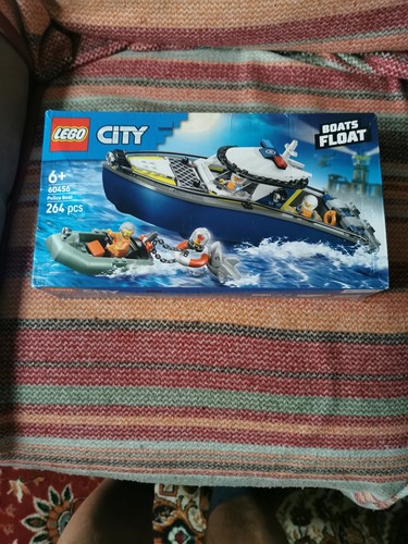 Lego city 60456 police - police, boat