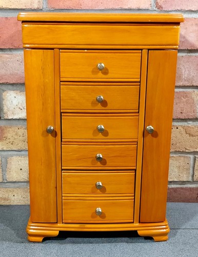 Tall jewellery box wooden - tall,