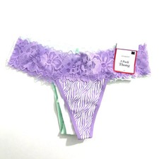 Primark ladies 3 x thongs