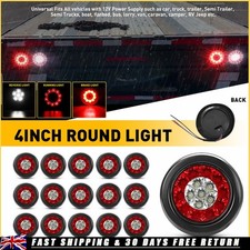16Pcs 4" Tail Lights Round
