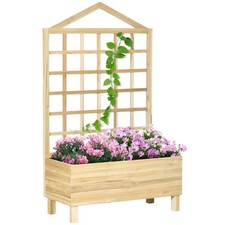 Wooden Garden Planters with