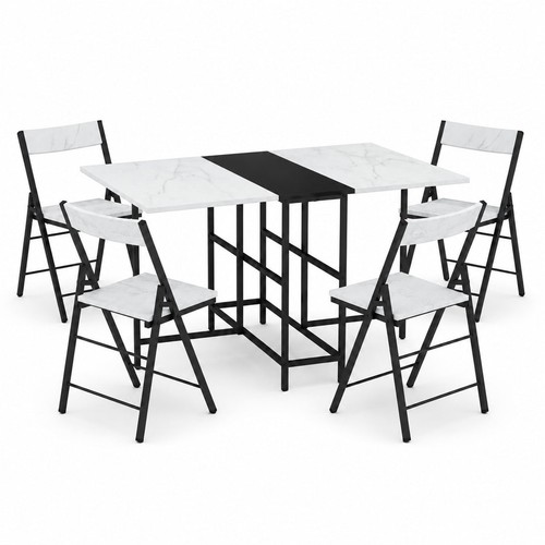 Piece folding dining - 5,