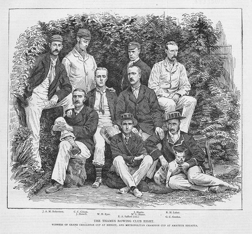 Thames rowing club eight - thames,