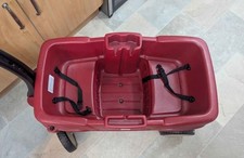 Step 2 Kids Pull Along Wagon 2 Seats with Belts, Children's Ride-On Toy