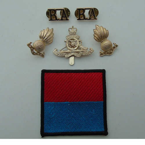 Royal artillery cap - artillery, badge