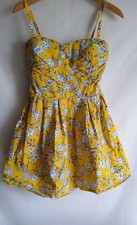 Ladies Size 12 Yellow Cotton