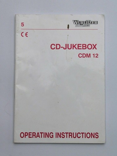 Wurlitzer jukebox cdm 12 - wurlitzer,