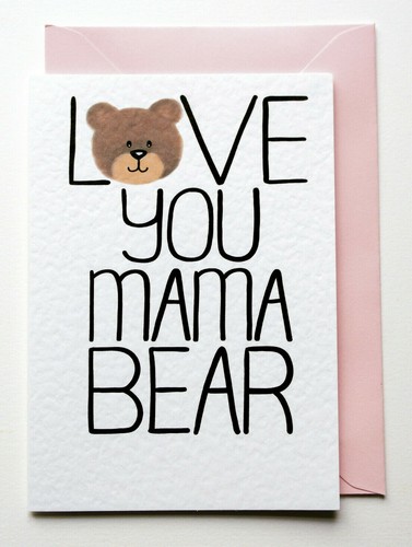 Love you mama bear valentines - mama,