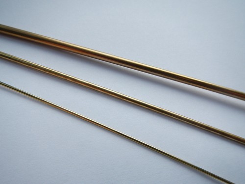 Model makers brass round - round, bar