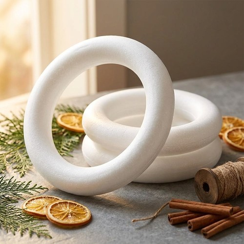 1pcs round diy handmade wreath - 1pcs,