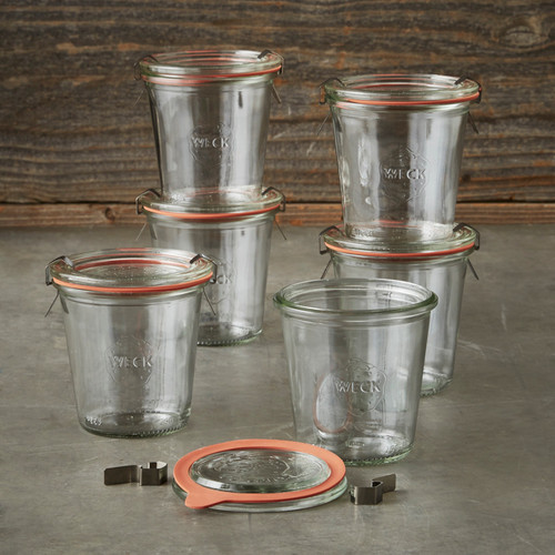 Weck jar oz mold - jar.,