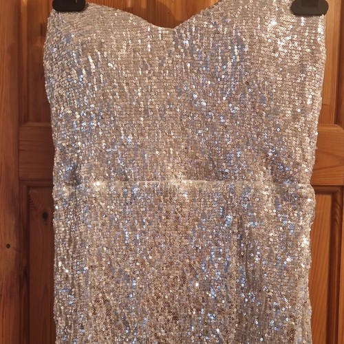 Jane norman silver sequin - ,