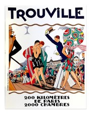 Vintage art deco trouville - vintage,