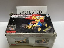 Vintage Taiyo Grabber 4WD Radio Control Car with Box – Untested Rare RC Buggy