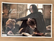 Alan Rickman Signed Photo