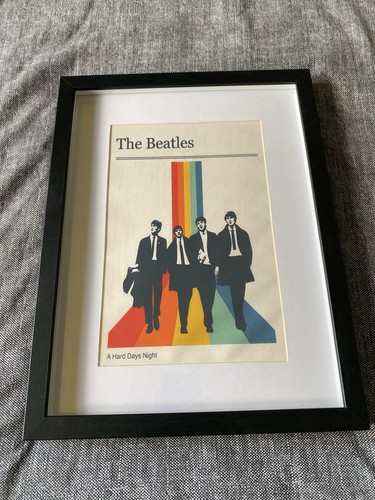 The beatles framed print - the,