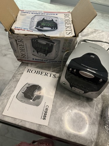 Roberts cr9986 dual - dual, alarm