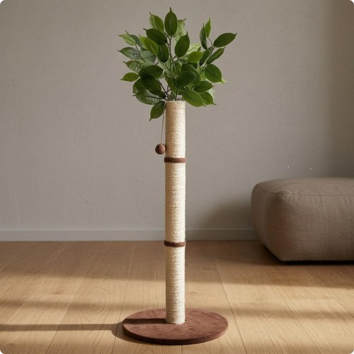Feline scratching post - scratching,