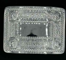 Stunning Chrome Kilt Belt