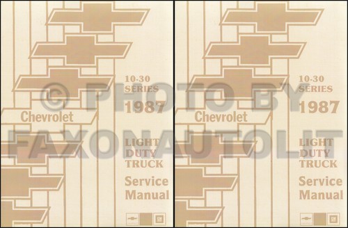 1987 chevrolet truck shop - truck,