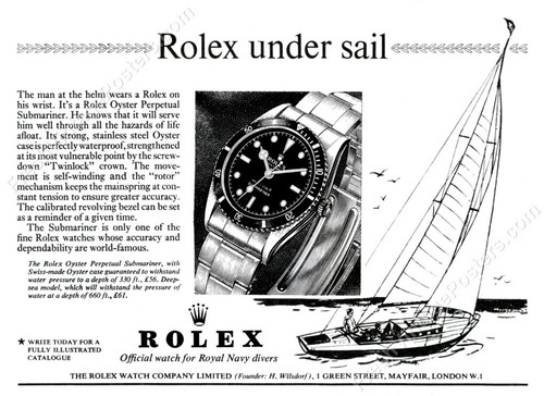 1960s rolex submariner - rolex, watch