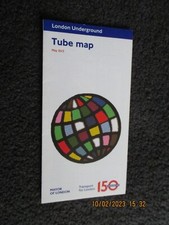 UNDERGROUND TUBE MAP MAY 2013