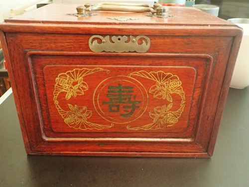 Mahjong set vintage - mahjong,