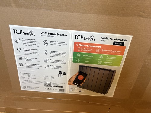 Tcp smart 2000w black ceramic - tcp,