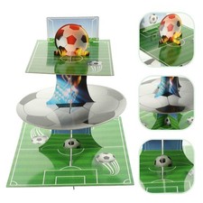 Soccer Themed Cupcake Stand