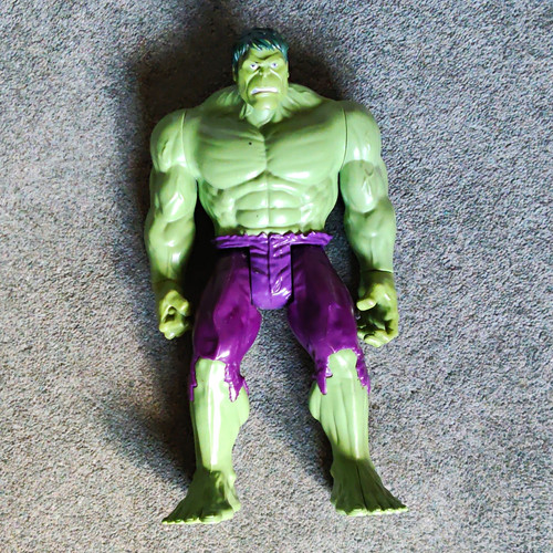 Hulk action figure plastic - action,