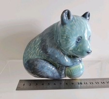 Beswick Panda Blue Rare Colourway Good Condition 