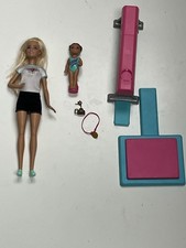 Barbie Flippin' Fun Gymnast Playset with Dolls