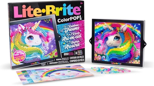 Lite brite rainbow dreams - rainbow,
