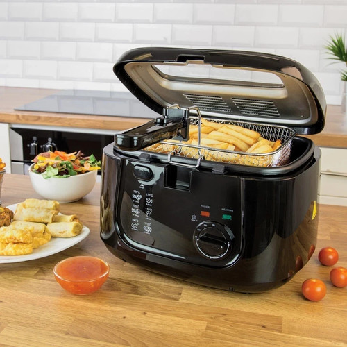 Deep fat fryer black - 2.5l,